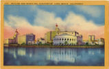 Skyline and Municipal Auditorium. Long Beach, California