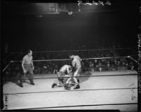Boxing, Art Aragon vs. El Conscripto, Los Angeles, 1951
