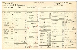 WPA household census for 224 LANZIT AVE, Los Angeles County