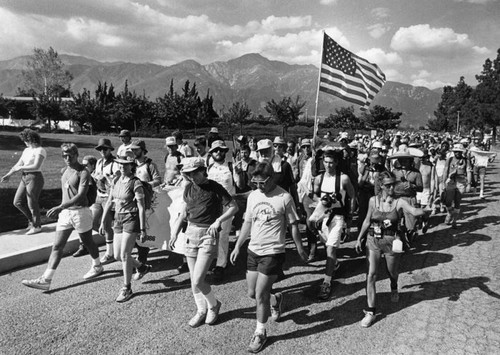Peace Marchers reach Rancho Cucamonga