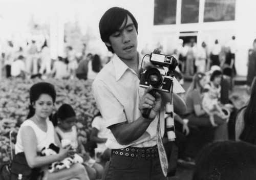Bobby Hon with camera