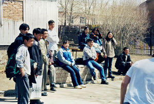 Bibelskoleelever (UBTC - Union Bible Training Center) i Ulaanbaatar, Mongoliet