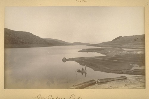 View of Cottage, San Andres [i.e. San Andreas Lake?]. 1883