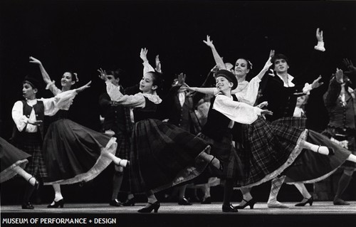 San Francisco Ballet in Bournonville's La Sylphide, circa 1980s