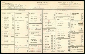WPA household census for 4137 WEST BLVD, Los Angeles County
