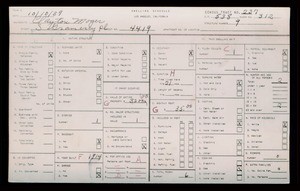 WPA household census for 4419 S GRAMERCY PL, Los Angeles County