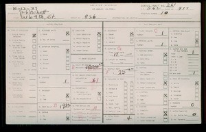 WPA household census for 826 W 69TH ST, Los Angeles County