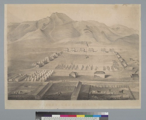 Fort Churchill, N[evada] T[erritory]