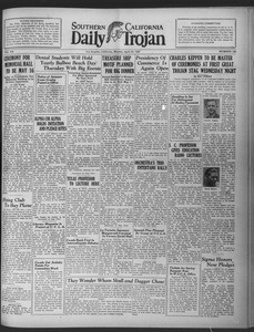 Daily Trojan, Vol. 20, No. 129, April 29, 1929
