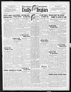 Daily Trojan, Vol. 18, No. 18, October 08, 1926