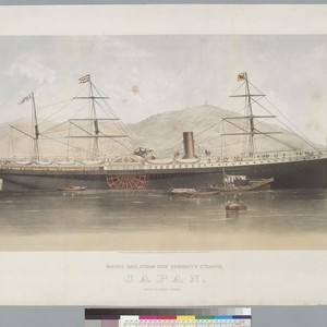 Pacific Mail Steam Ship Company's steamer Japan, built by Henry