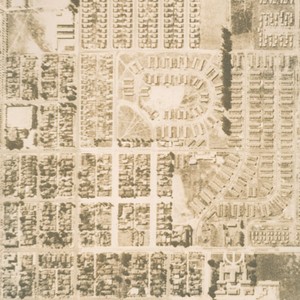 Aerial view of Oxnard housing — Calisphere