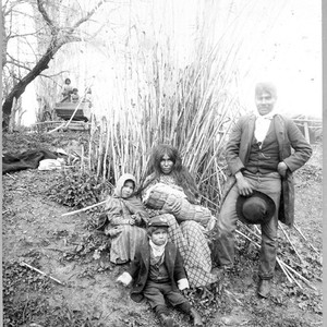 Indian Family at Santa Rosa Rancheria Near Lemoore — Calisphere
