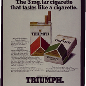 The 3mg. Tar cigarette that tastes like a cigarette — Calisphere