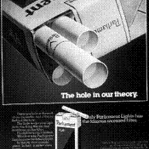 recessed filter cigarettes Only Parliament Lights has the famous recessed filter — Calisphere
