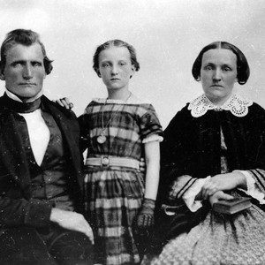 1857 Portrait of the Springer family — Calisphere