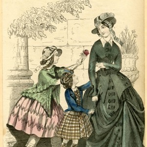 Riding dress, circa 1860  Calisphere