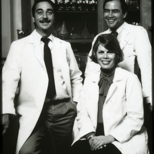 Selma Dritz at chalkboard &mdash; Calisphere