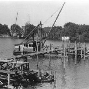 Freeport Bridge Construction — Calisphere