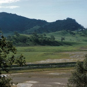 Scettrini Ranch, the site of the future Marin County Civic Center ...