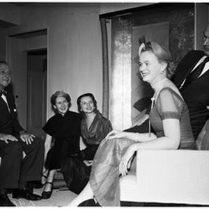 Party given by Mrs. Jane Rieber, 1951 — Calisphere
