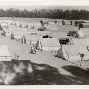 Tents at the FSA Camp, El Rio — Calisphere