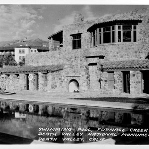 Swimming Pool, Furnace Creek Inn, Death Valley National Monument, Death ...