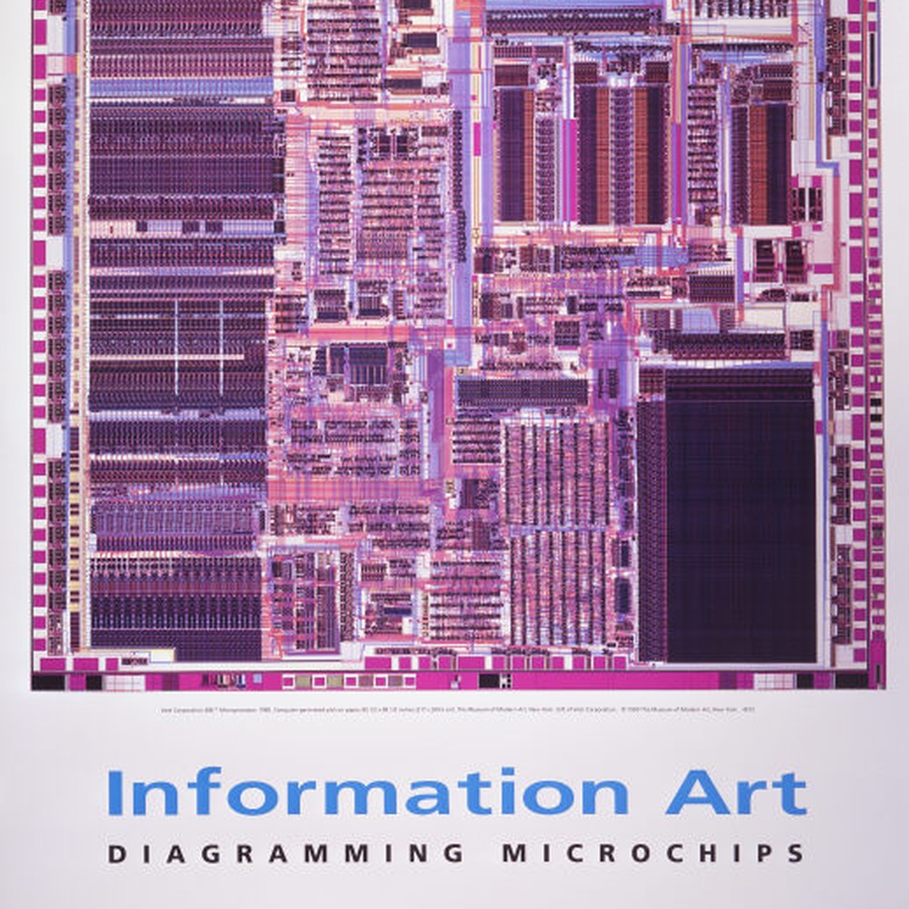 Information Art--Diagramming Microchips September 6