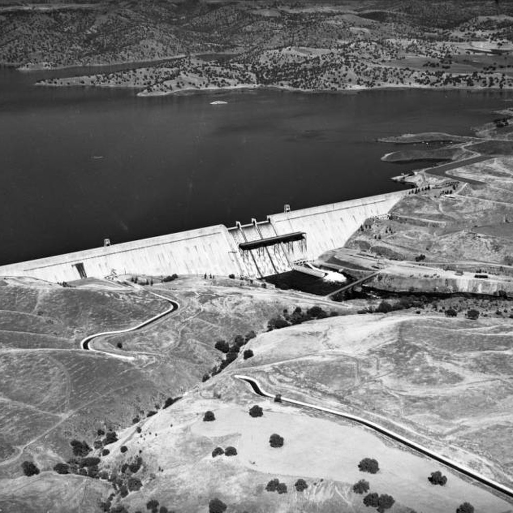 Friant Dam and Millerton Lake
