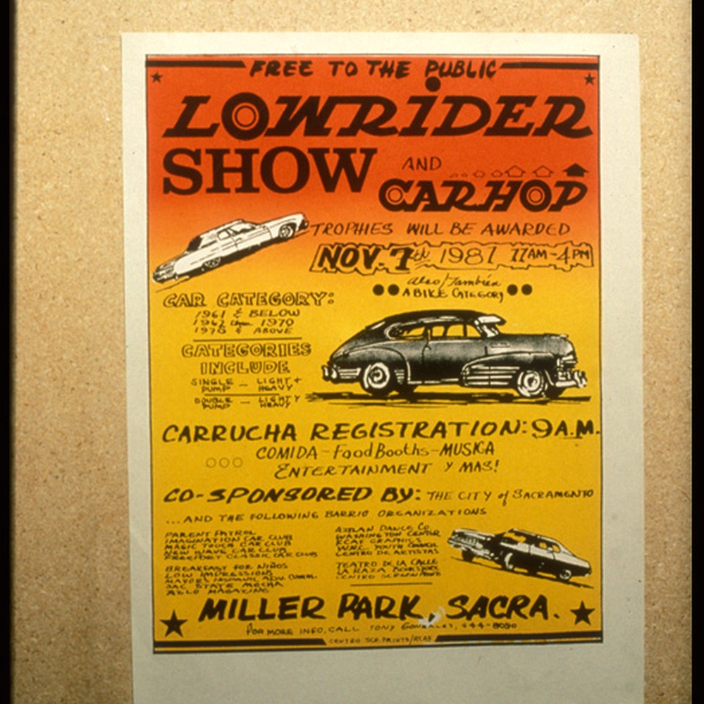 Lowrider Show, Announcement Poster for — Calisphere