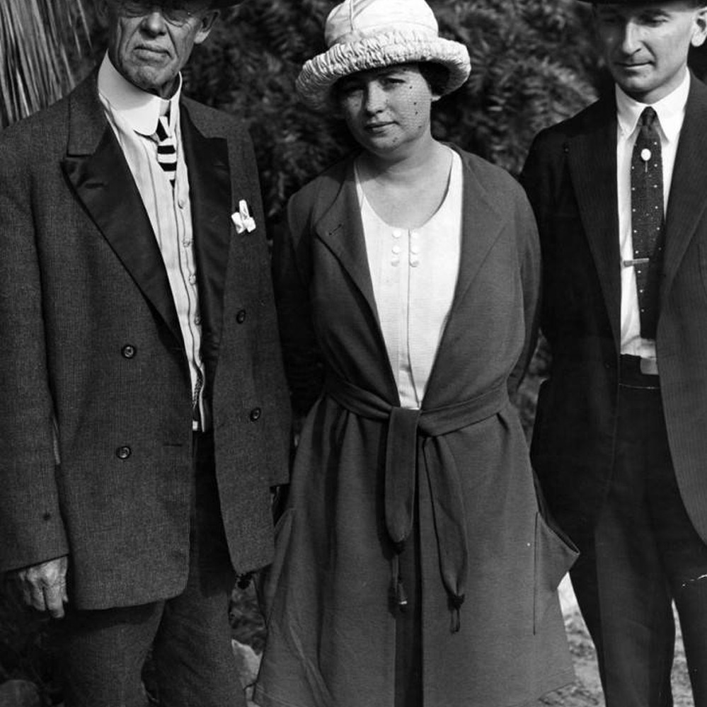 Judge with Richard C. and Louise Peete — Calisphere, image size:999x999