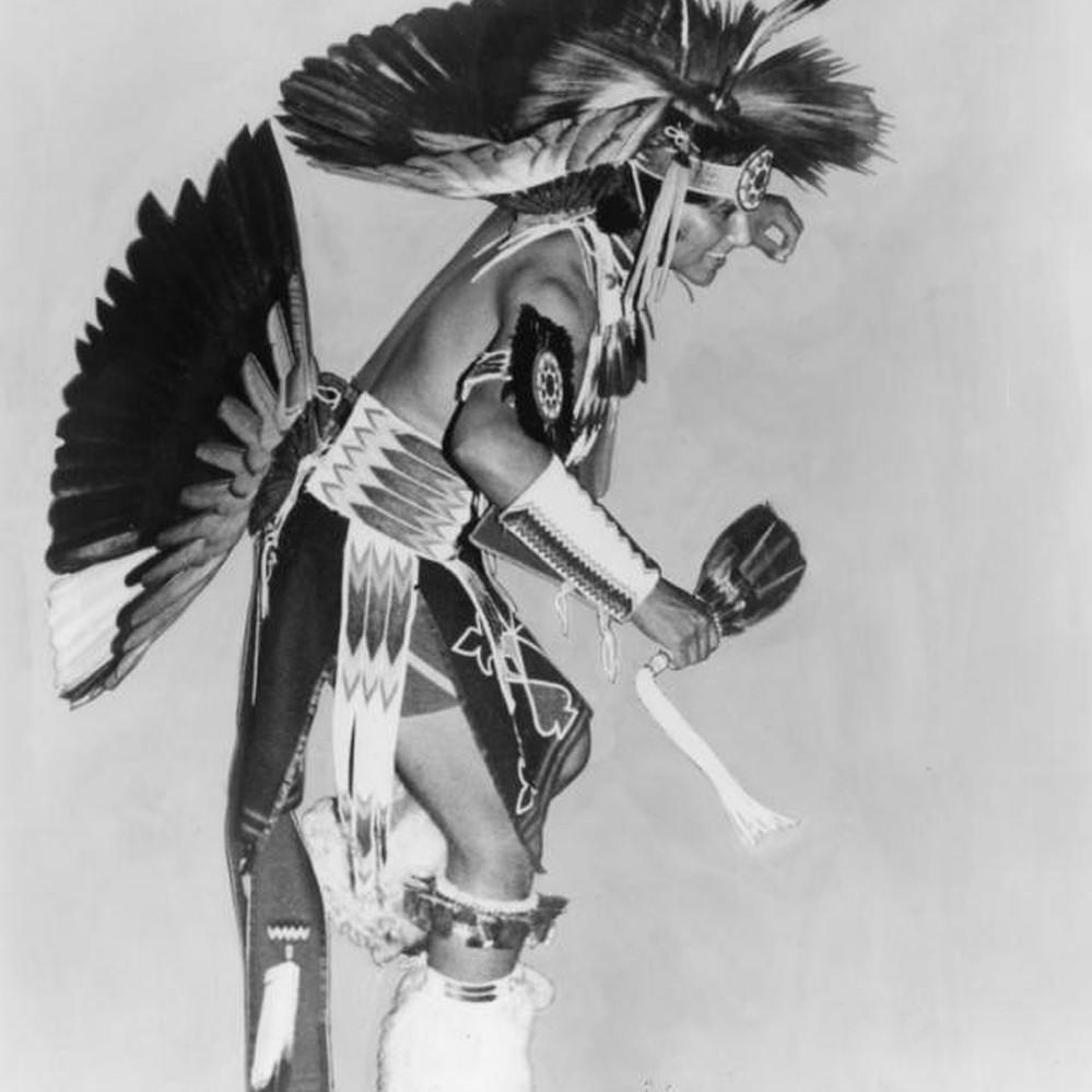 Native American dancer — Calisphere