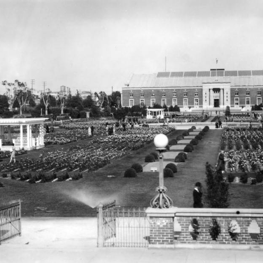 Rose Garden at Exposition Park — Calisphere