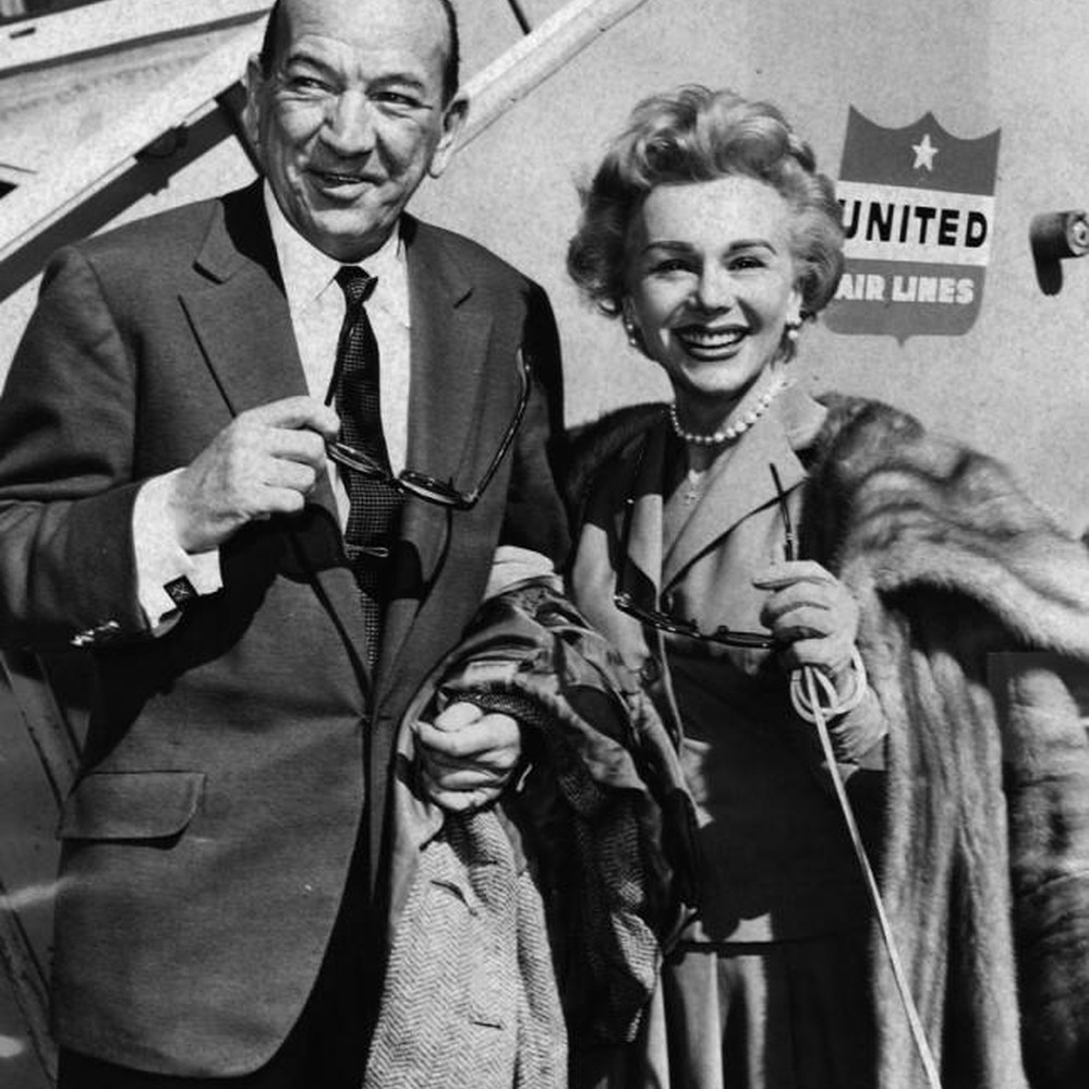 Noel Coward, Eva Gabor — Calisphere