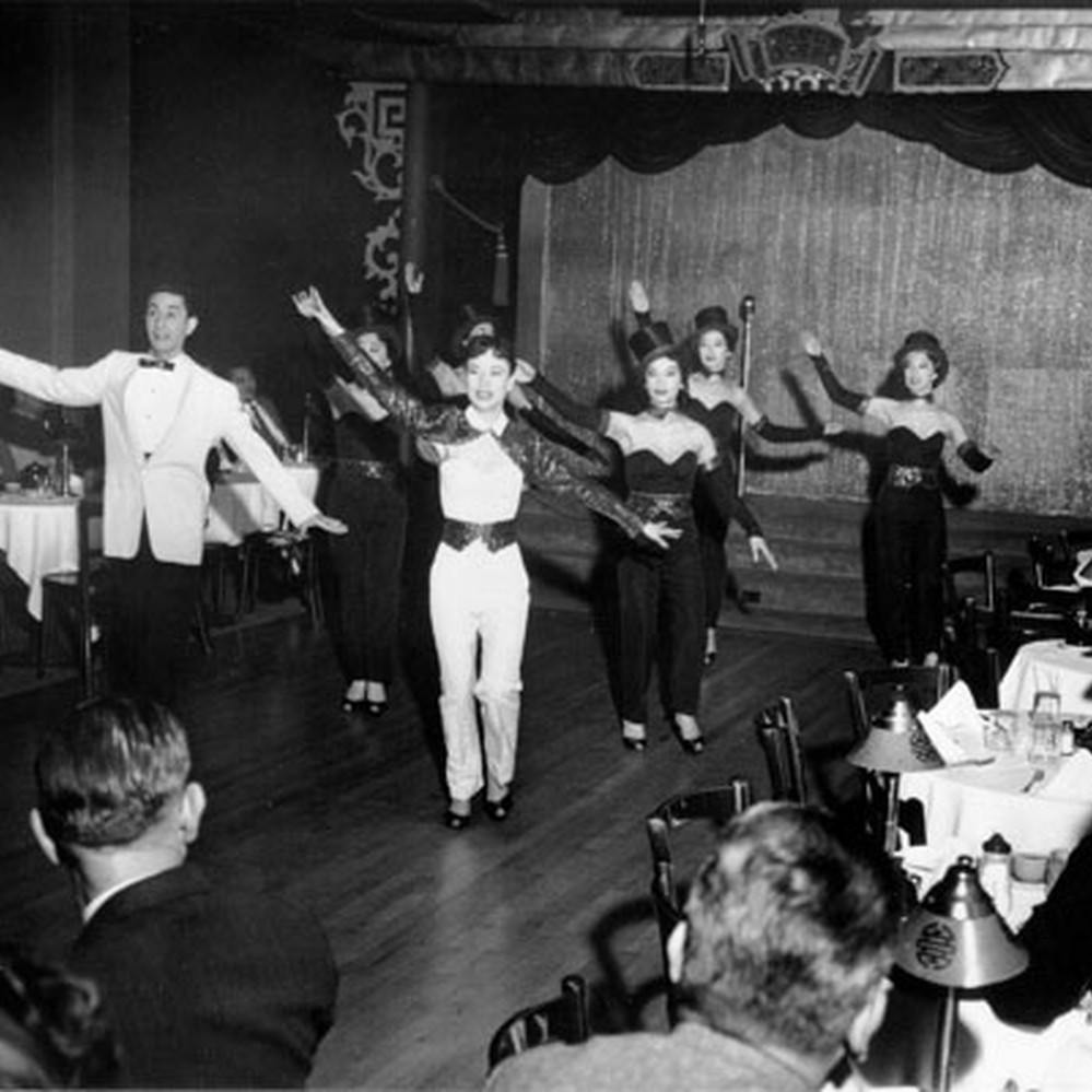 Floor show at Forbidden City nightclub] — Calisphere