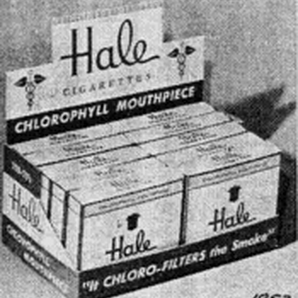 Hale Cigarettes Chlorophyll Mouthpiece — Calisphere