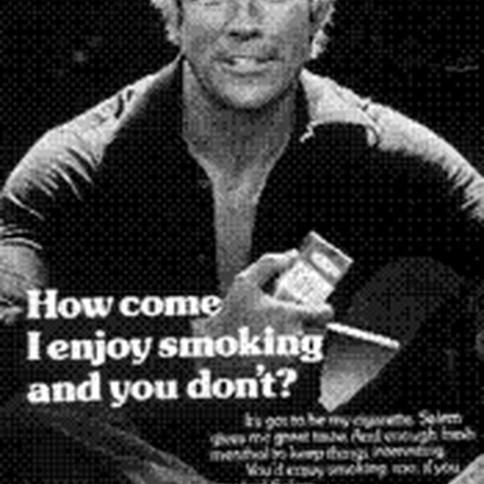 How come I enjoy smoking and you don't? — Calisphere