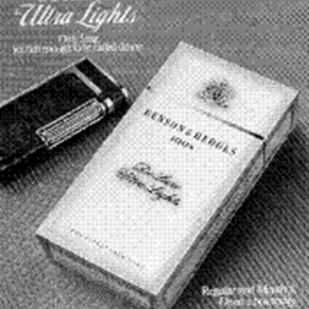 benson and hedges cigarette lighter BENSON & HEDGES Deluxe Ultra Lights — Calisphere