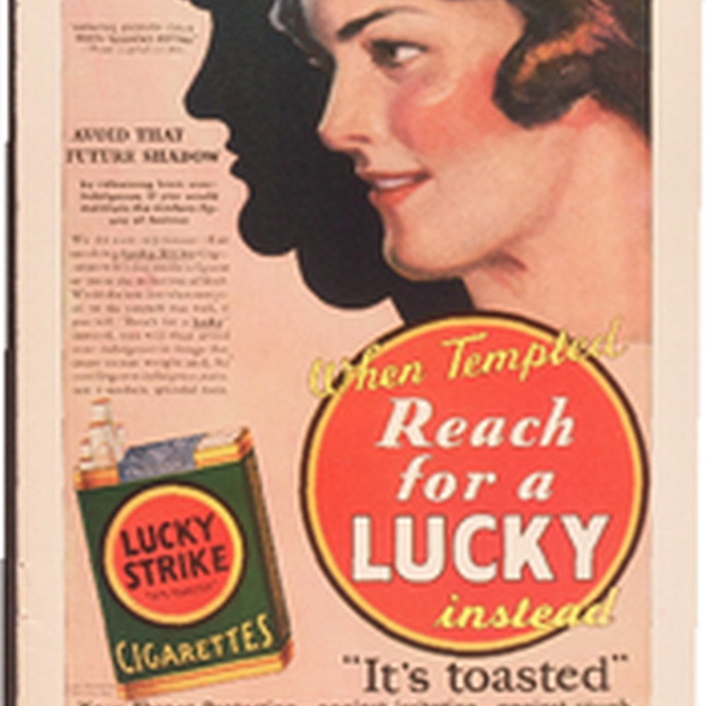 lucky cigarette rules When tempted reach for a Lucky instead — Calisphere