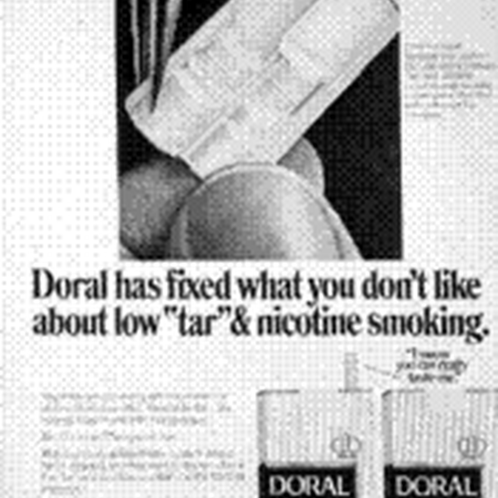 doral cigarette ads Doral has fixed what you don't like about low 