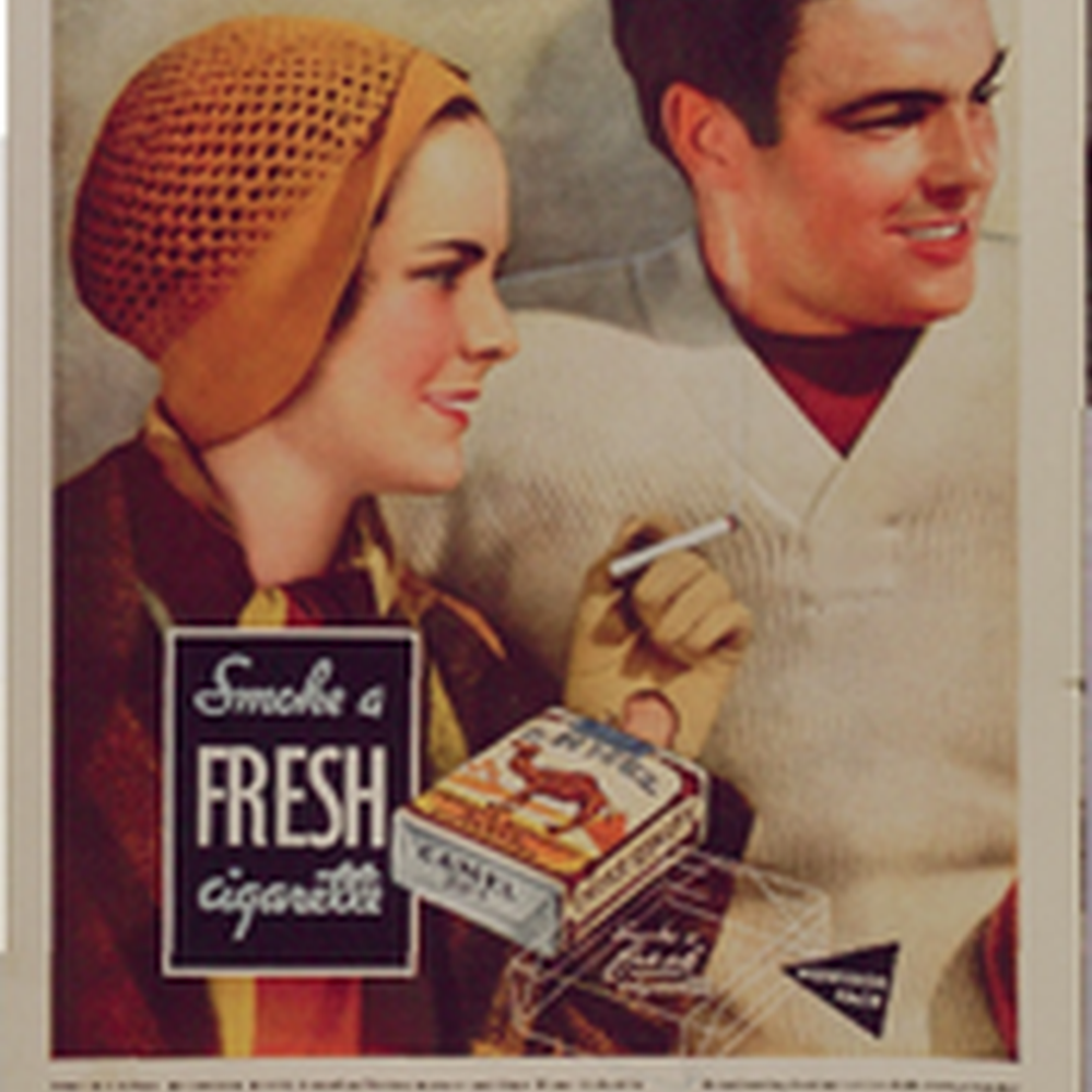 Smoke a fresh cigarette Camel — Calisphere