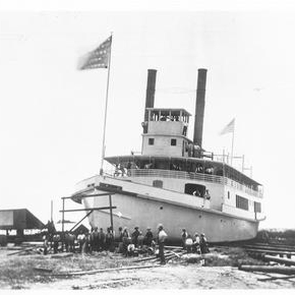 1915年製 STEAMBOAT WAVE BACK Lost landmarks of Vicksburg: The Sprague - Vicksburg Daily News