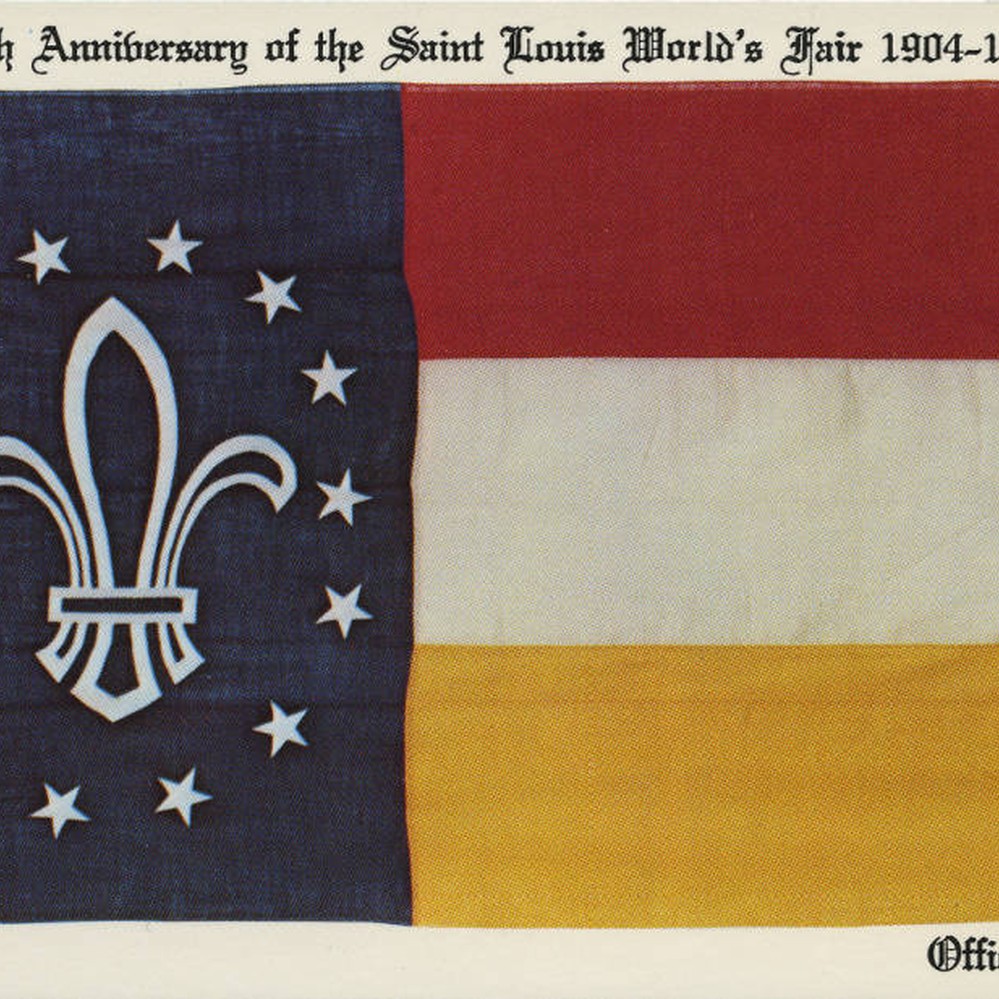 Official Flag of the Louisiana Purchase Exposition — Calisphere
