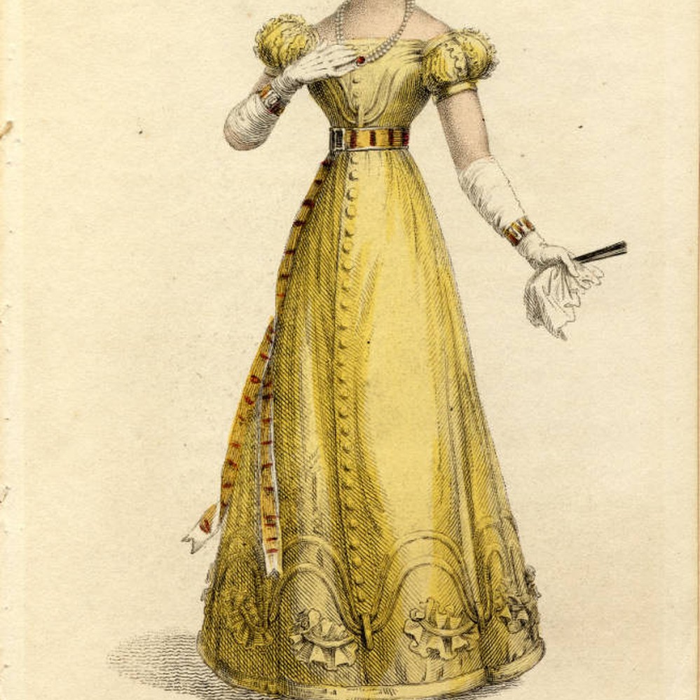 Evening dress, Winter 1826  Calisphere