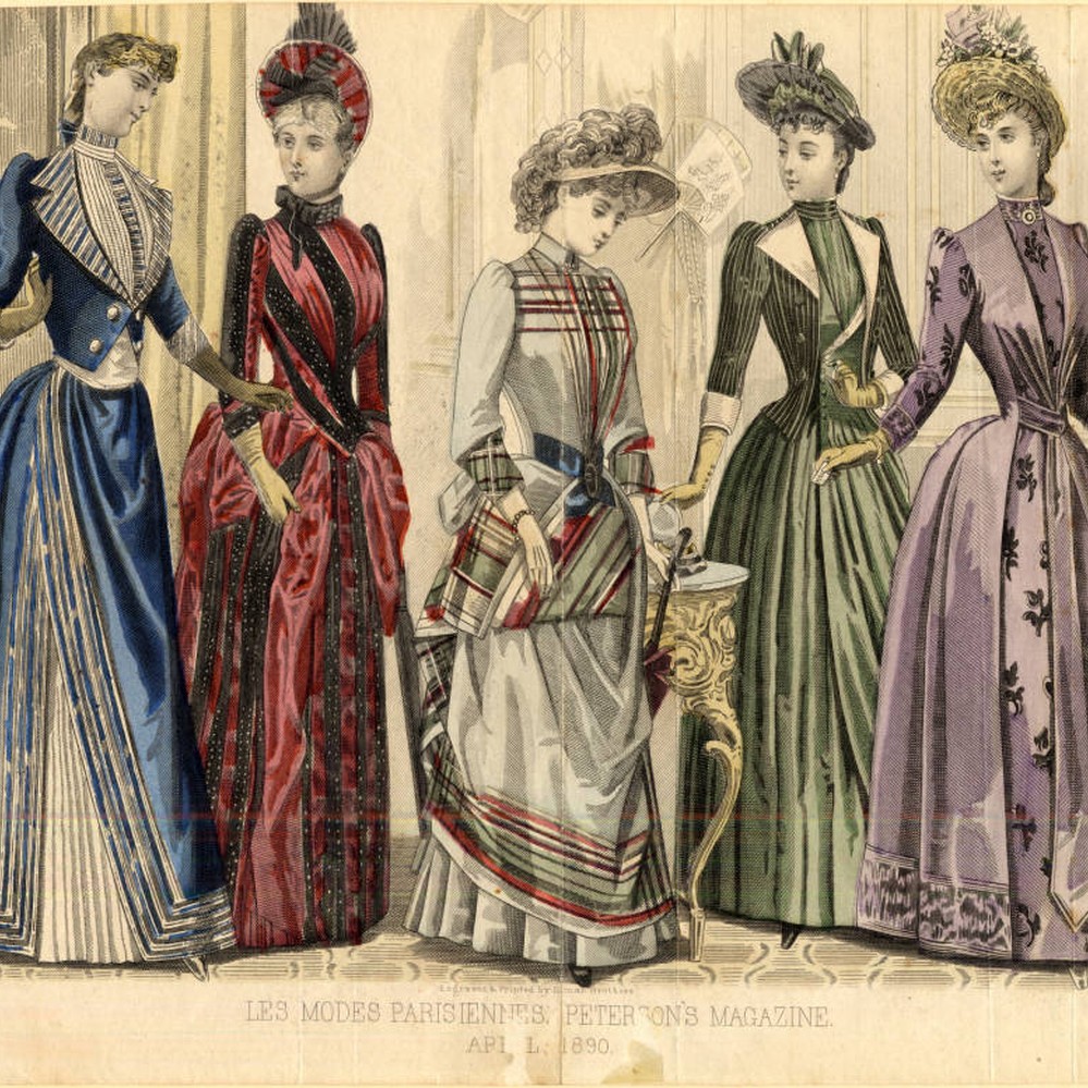 1890 dress style best sale