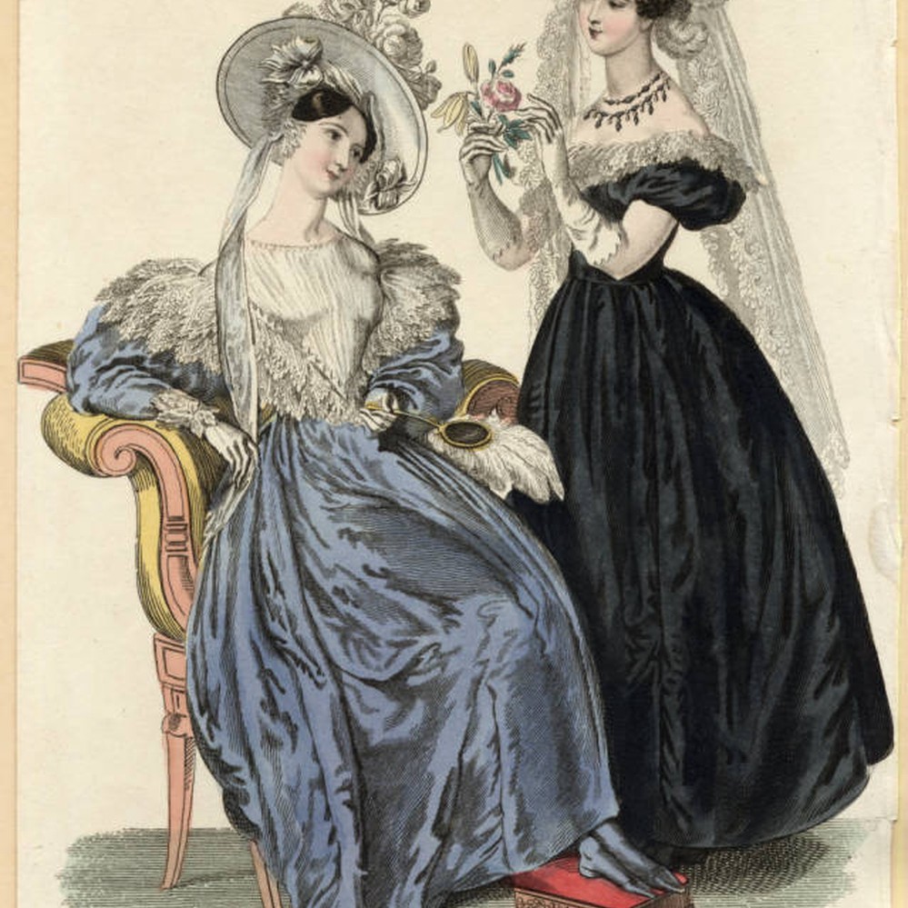 Evening dresses, Summer 1830  Calisphere