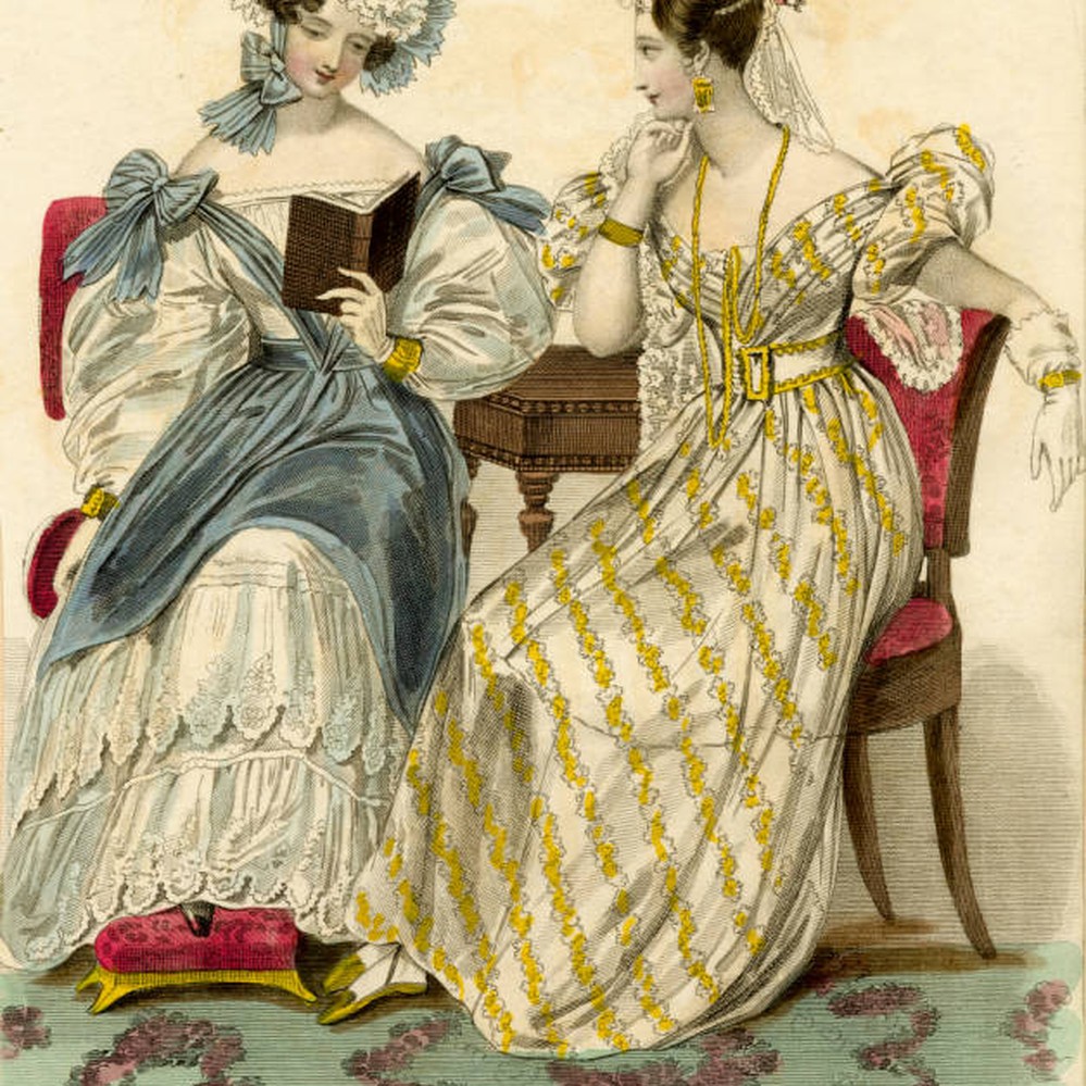 Morning and evening dresses, Summer 1831  Calisphere