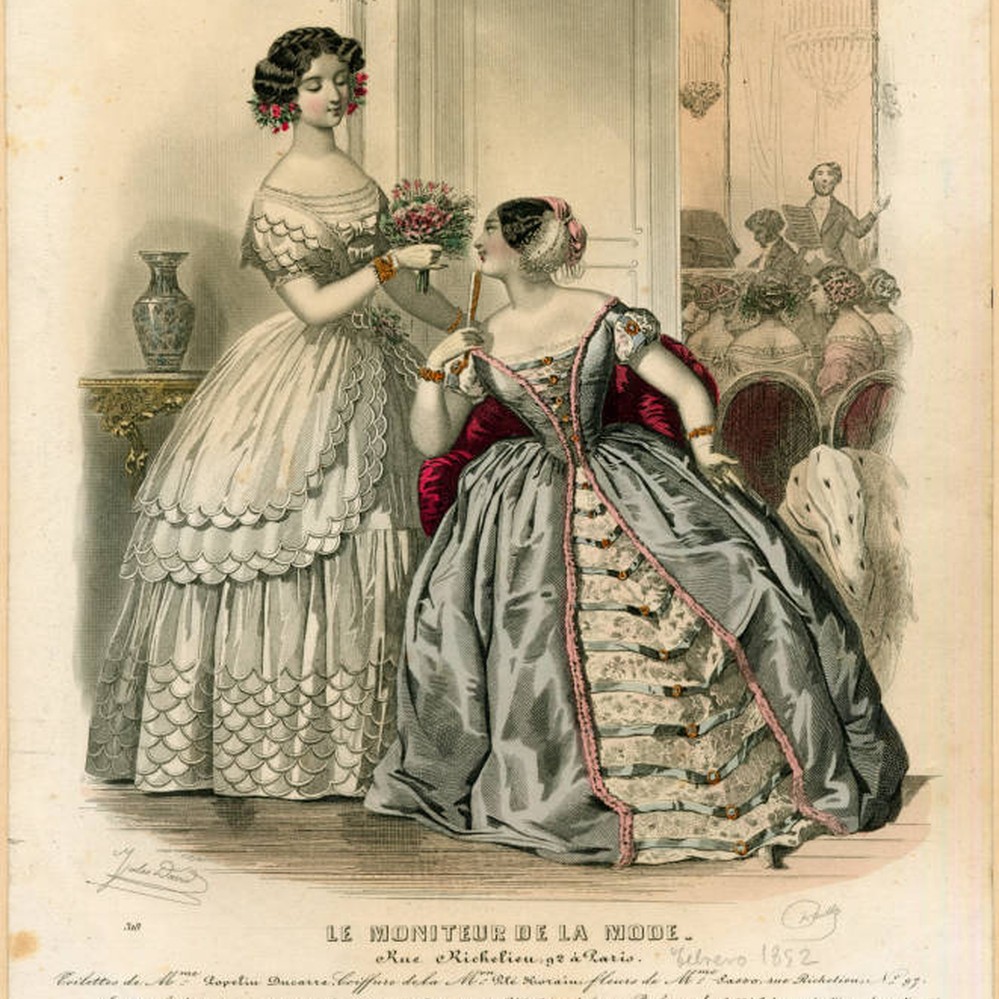 French fashions, 1852  Calisphere
