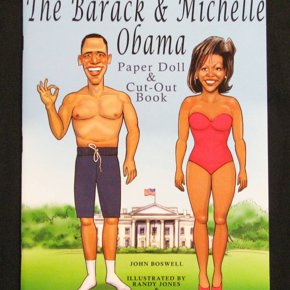 The Barack Michelle Obama Paper Doll Cut Out Book Calisphere