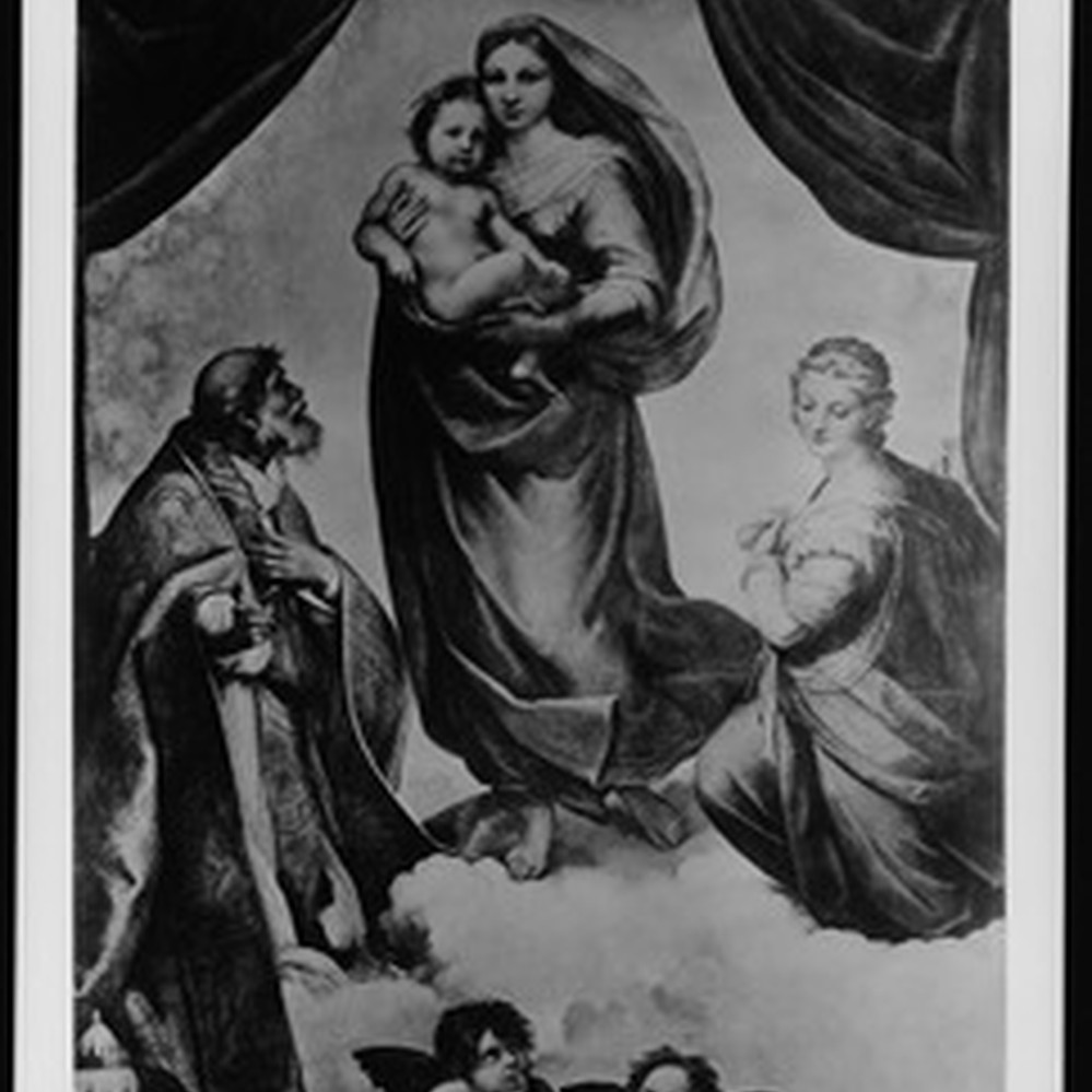The Sistine Madonna\, image size:999x999